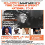 A flyer for the campaign 7 2 national tour.