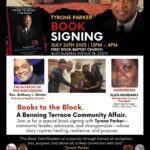 Benning Terrace Community Affair Tyrone Parker Book Signing