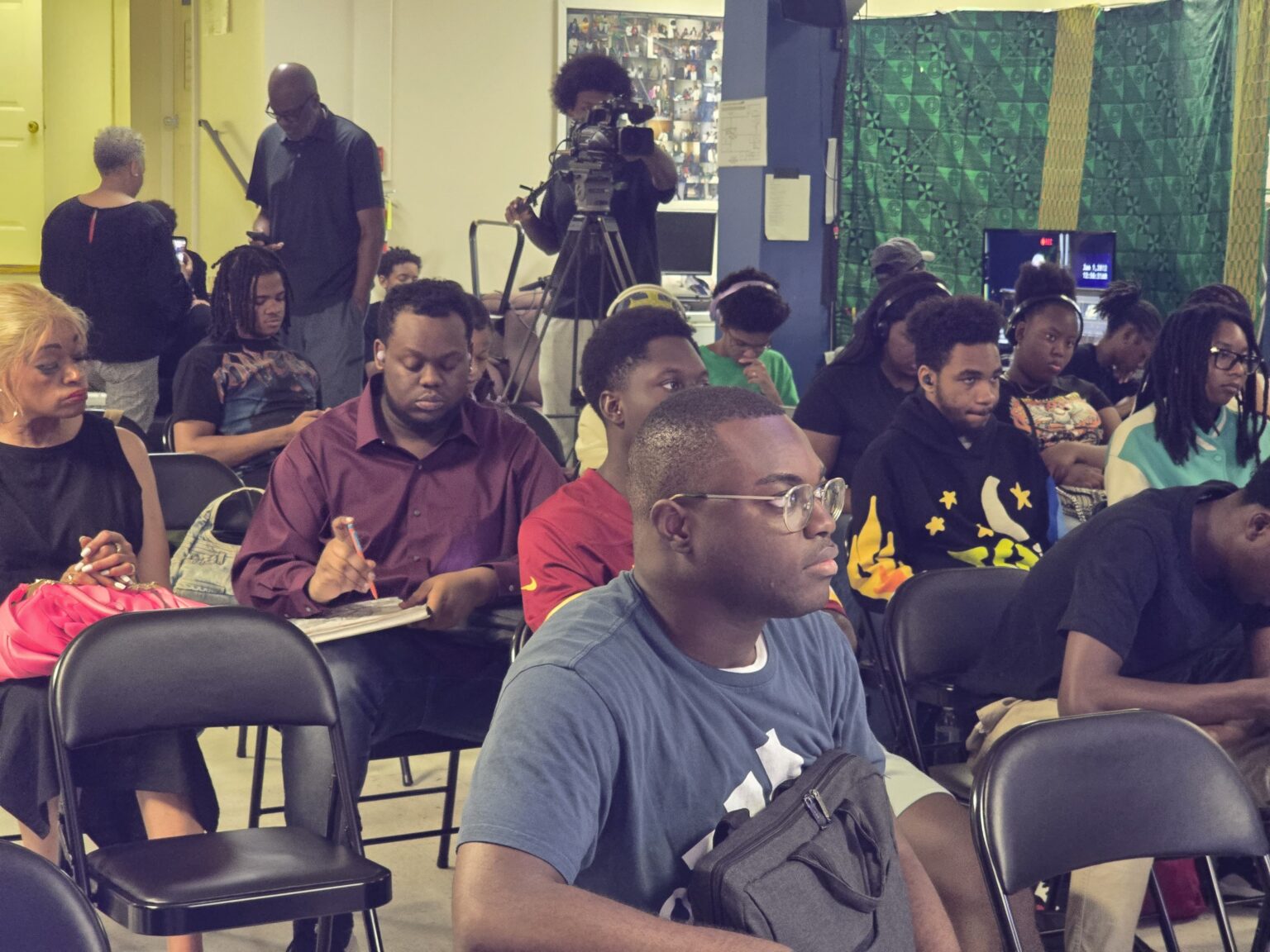 Summer Close Out Audience students and some parents