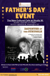 Father's Day "Daughter of the Struggle" Tribute Show by Ayanna Gregory